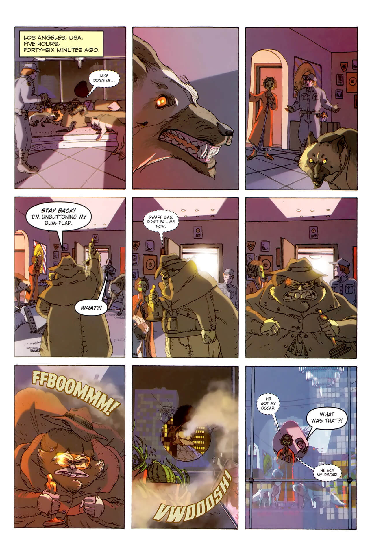 page 87 of artemis fowl the arctic incident graphic novel