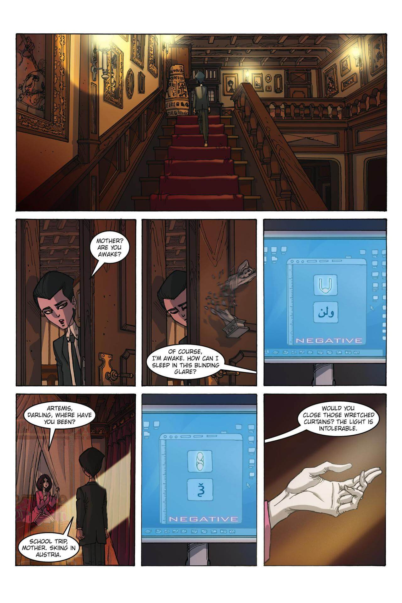 page 11 of artemis fowl the graphic novel