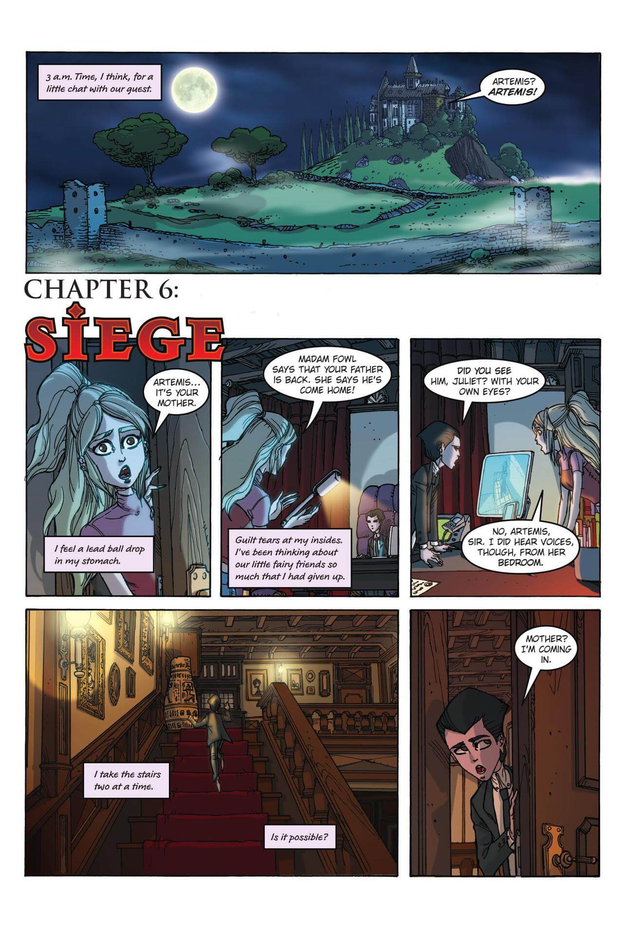 page 46 of artemis fowl the graphic novel