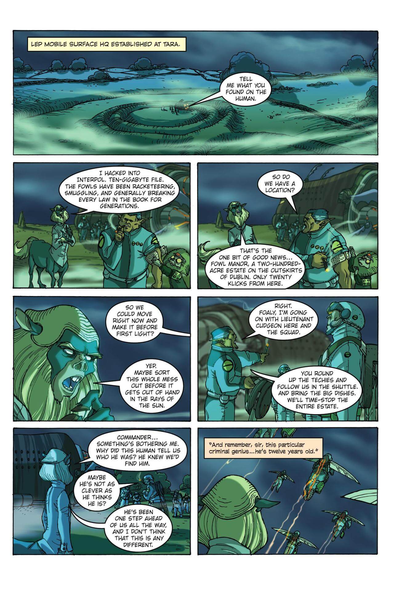 page 50 of artemis fowl the graphic novel