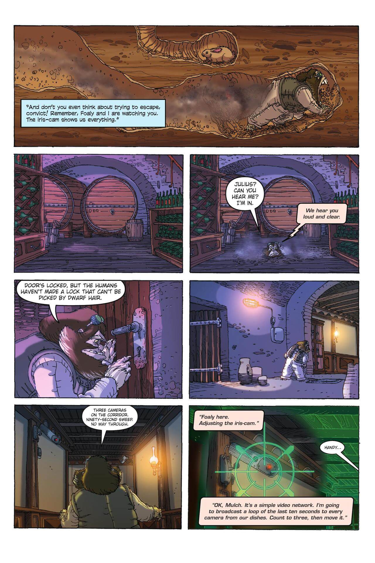 page 72 of artemis fowl the graphic novel