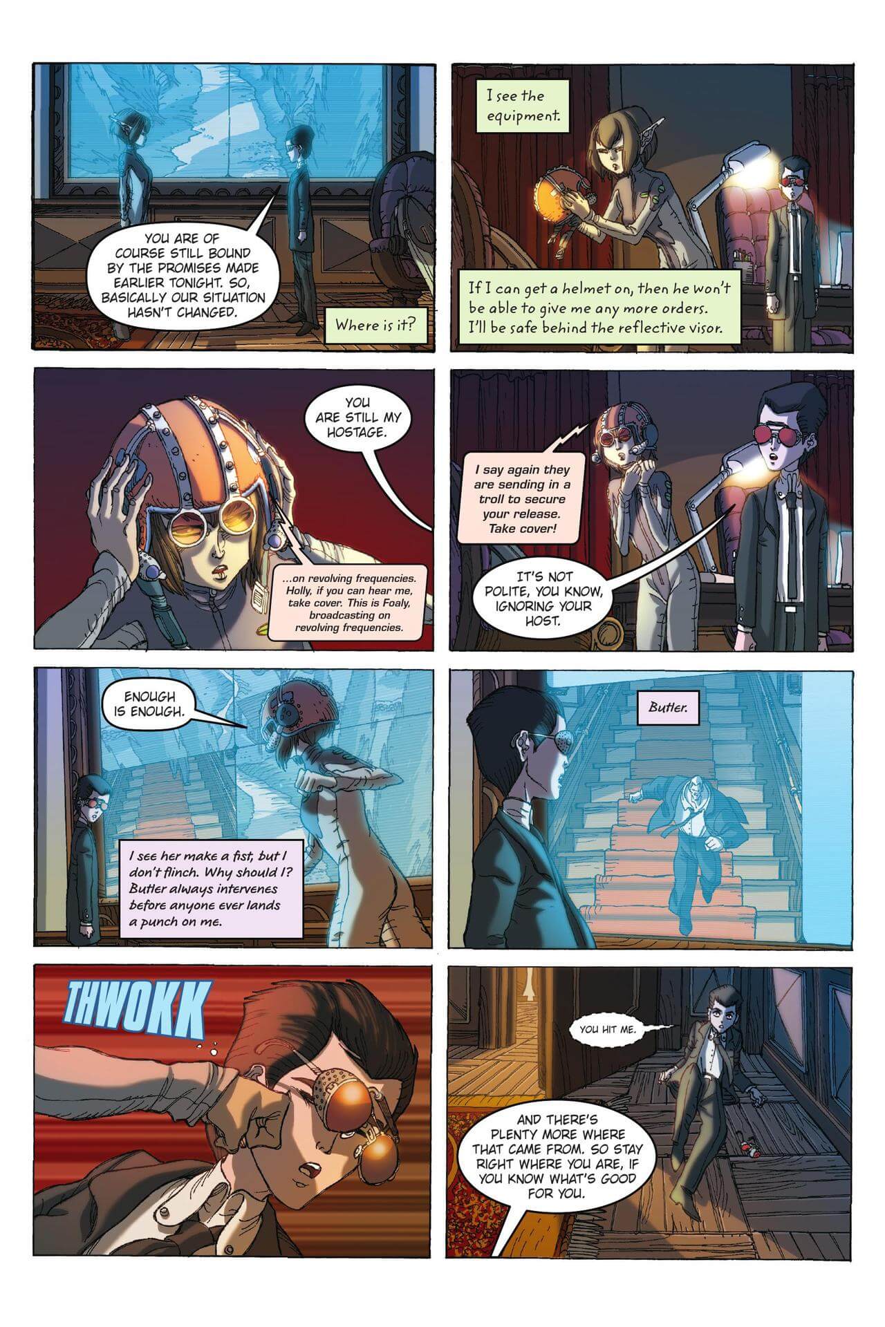page 87 of artemis fowl the graphic novel