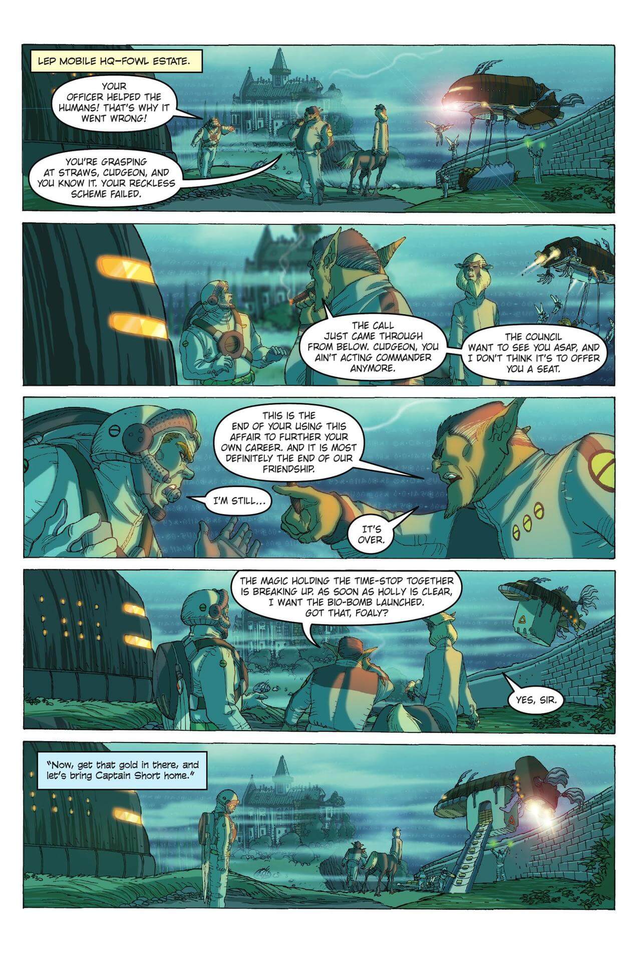 page 100 of artemis fowl the graphic novel