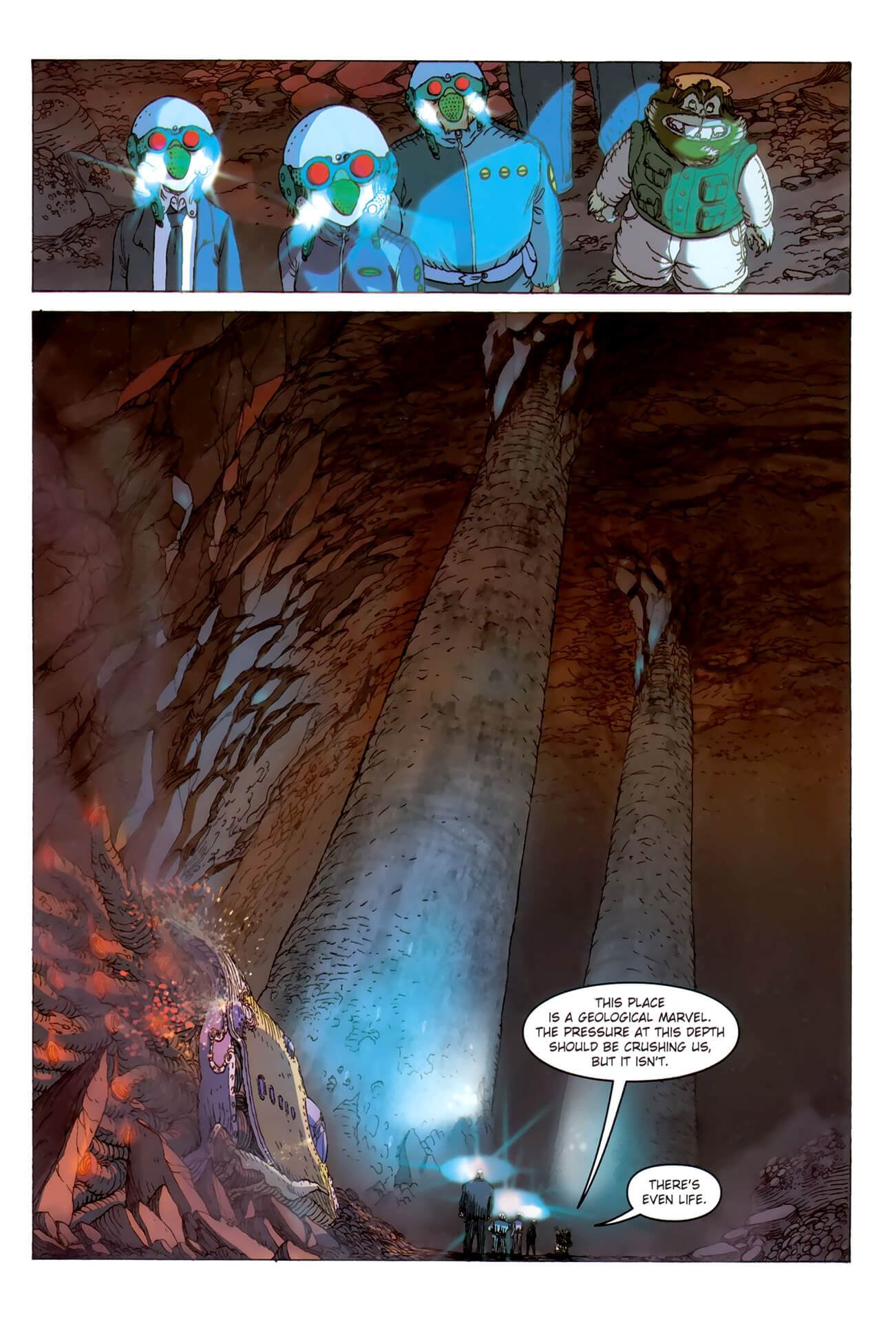 page 98 of artemis fowl the arctic incident graphic novel