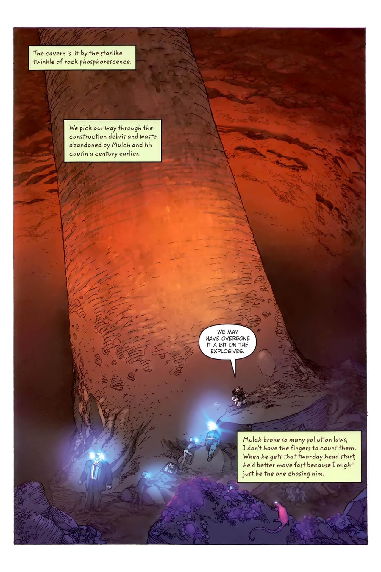 page 99 of artemis fowl the arctic incident graphic novel