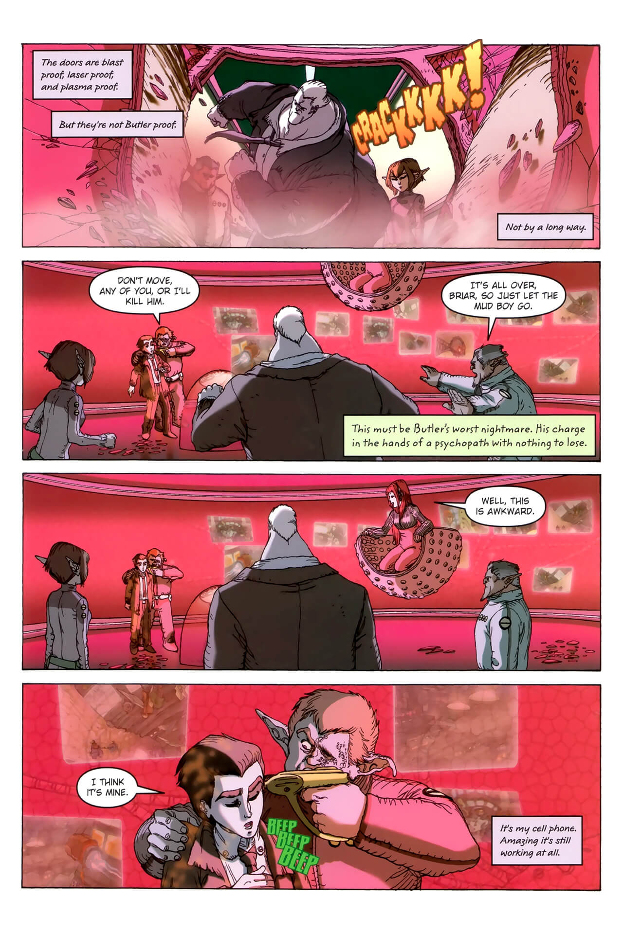 page 113 of artemis fowl the arctic incident graphic novel