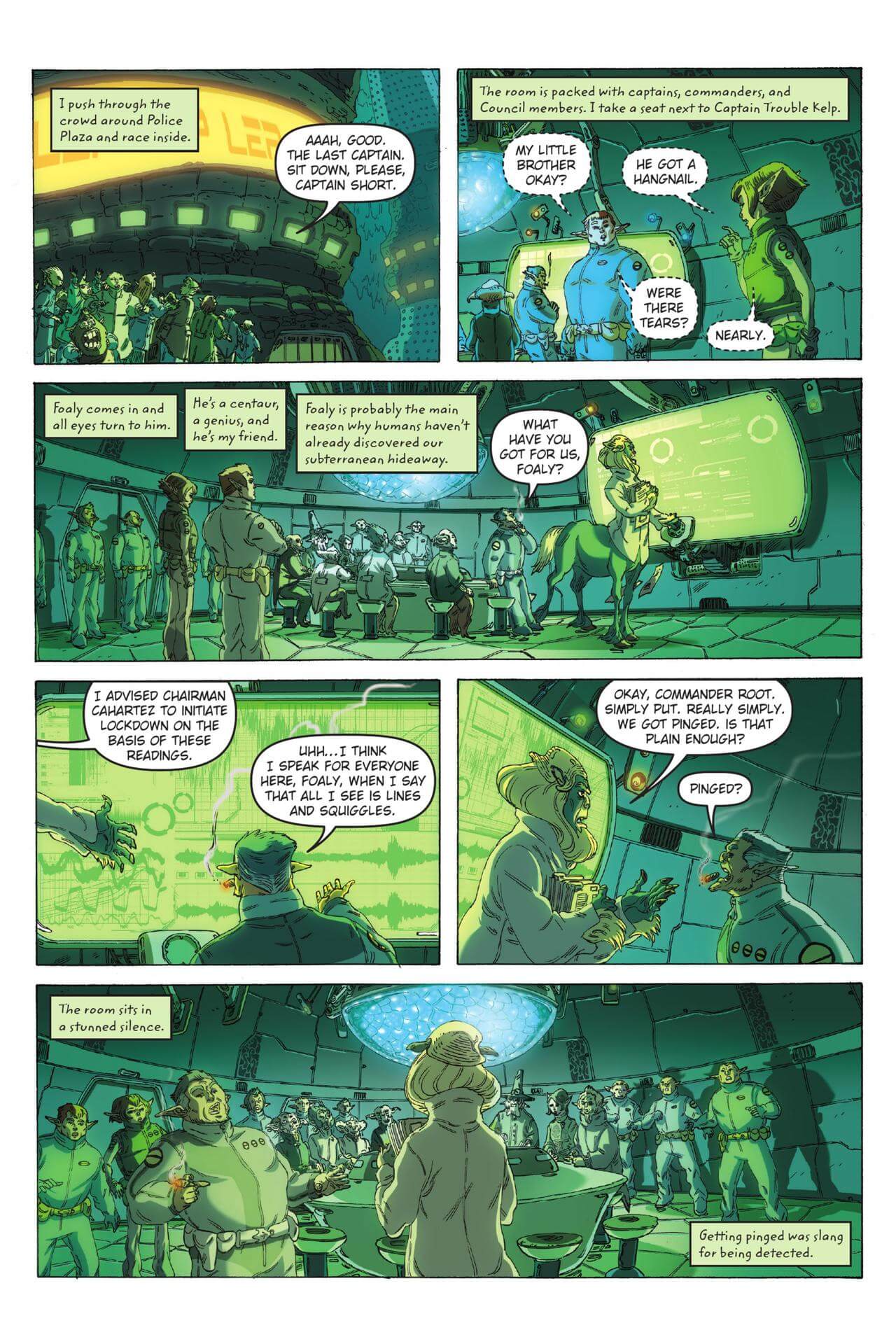 page 19 of artemis fowl eternity code graphic novel