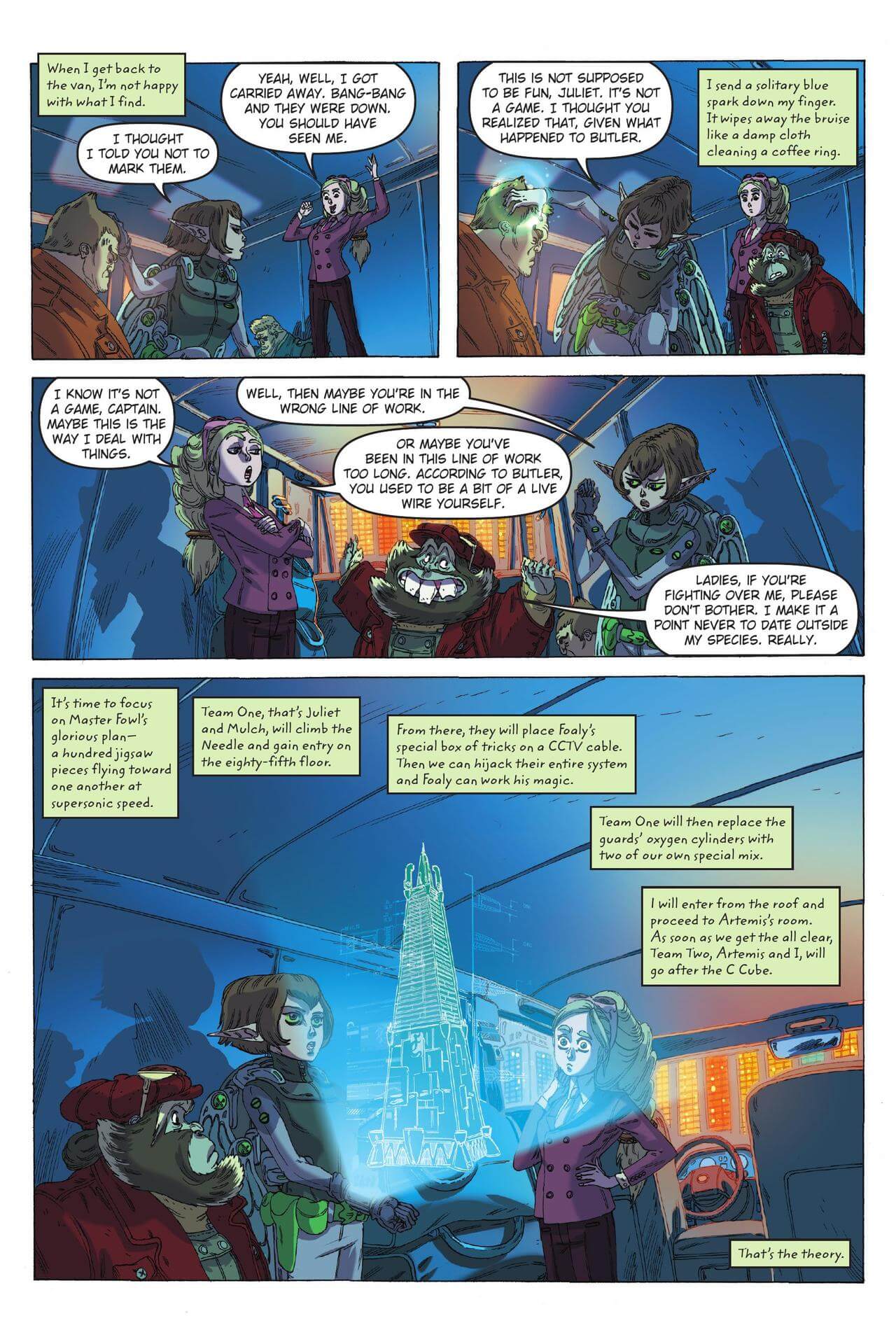 page 80 of artemis fowl eternity code graphic novel