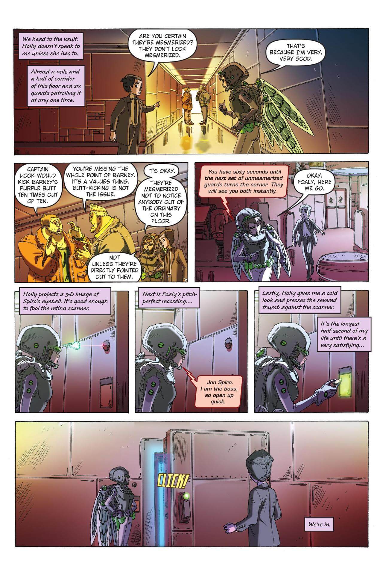 page 88 of artemis fowl eternity code graphic novel