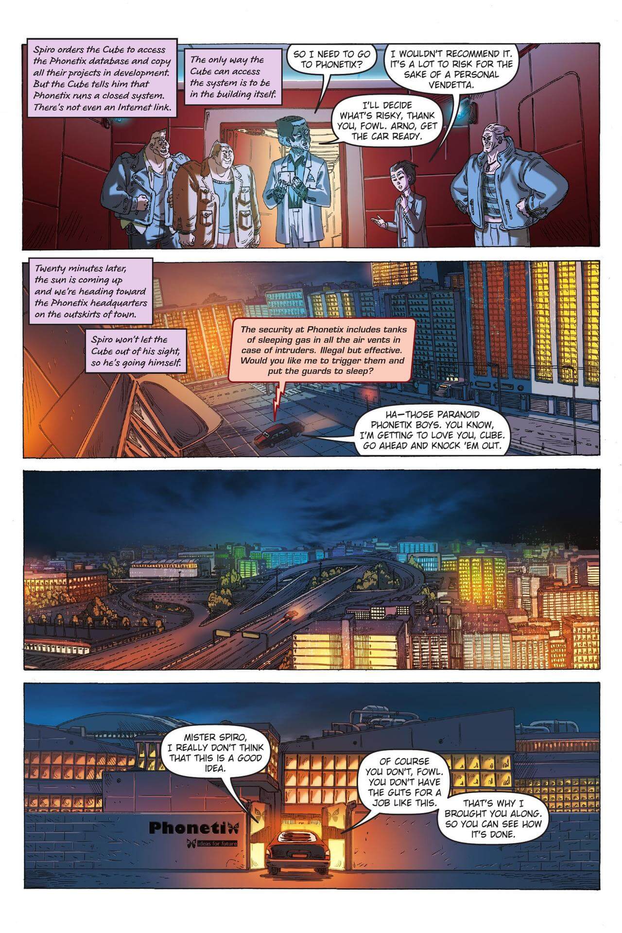 page 92 of artemis fowl eternity code graphic novel