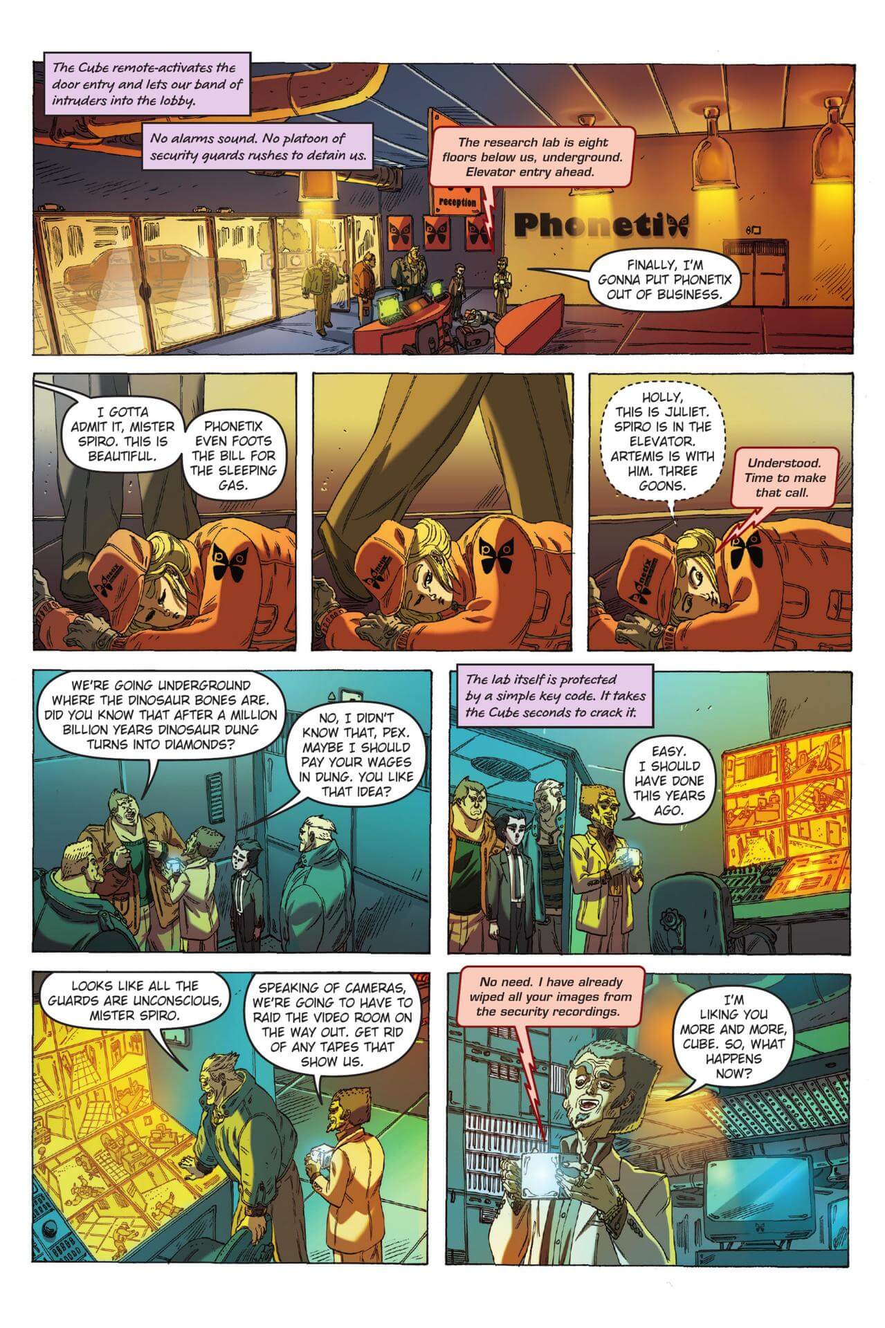 page 93 of artemis fowl eternity code graphic novel