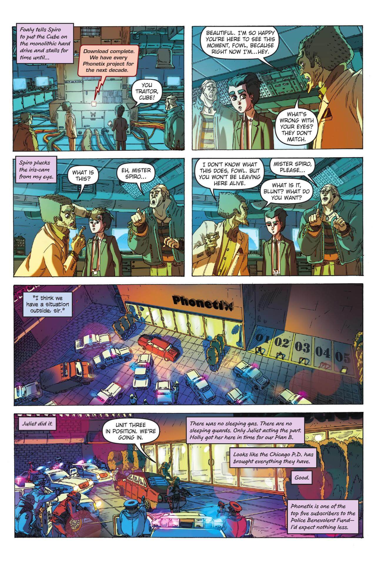 page 94 of artemis fowl eternity code graphic novel