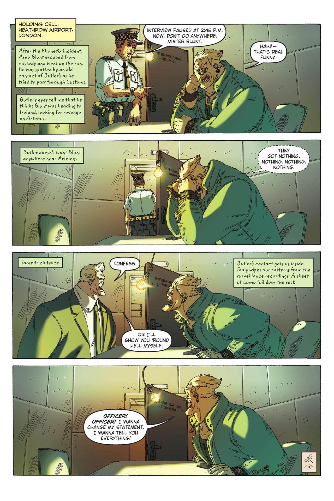 page 102 of artemis fowl eternity code graphic novel