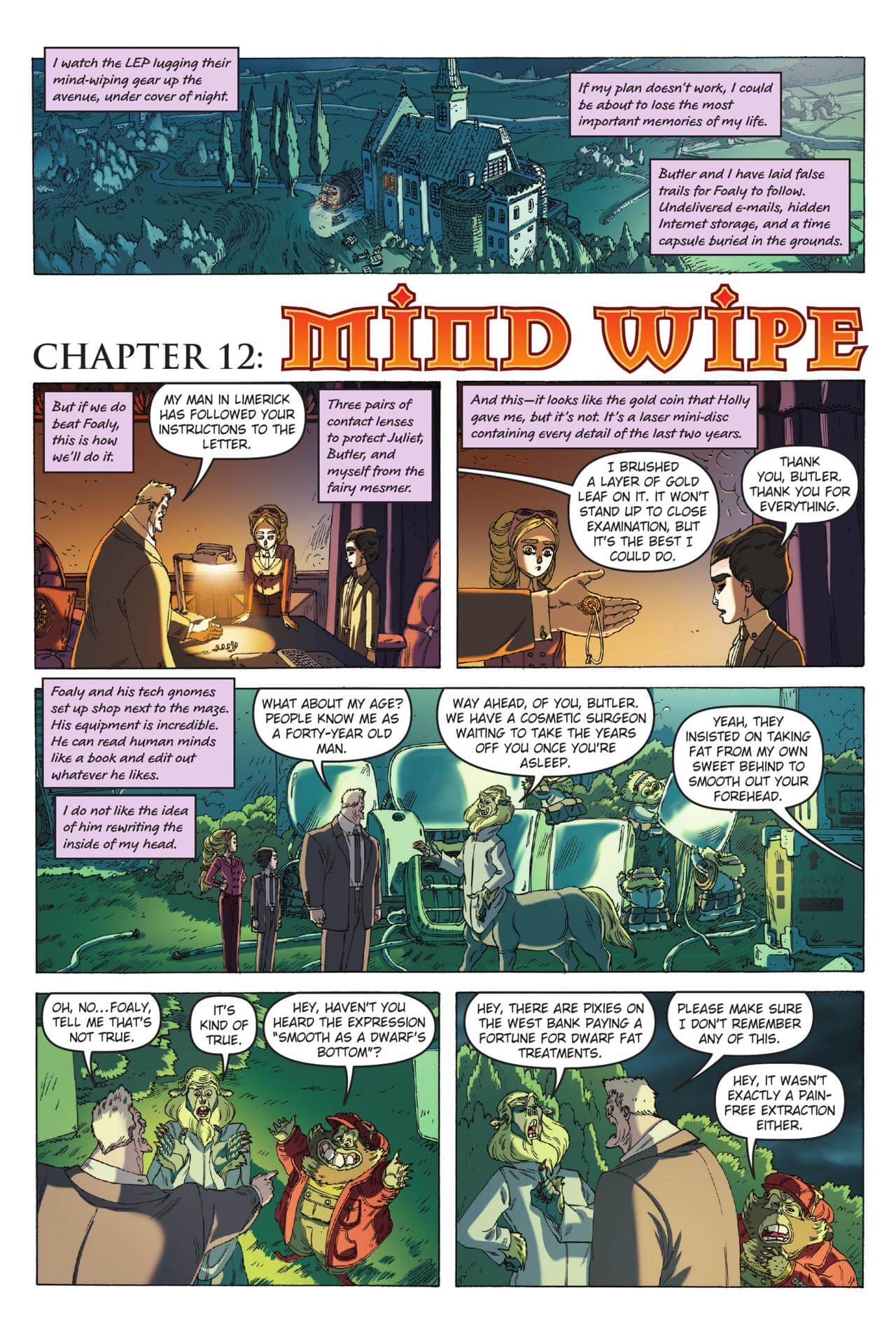 page 103 of artemis fowl eternity code graphic novel
