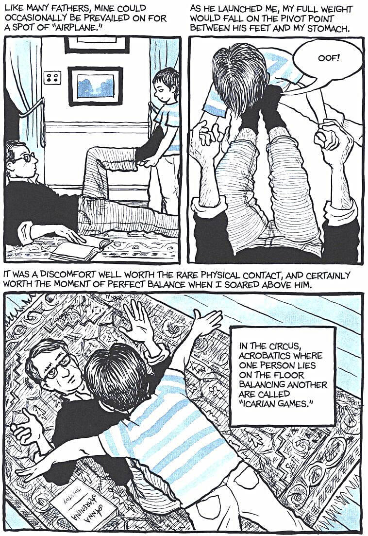 page 2 of fun home a family tragicomic graphic novel