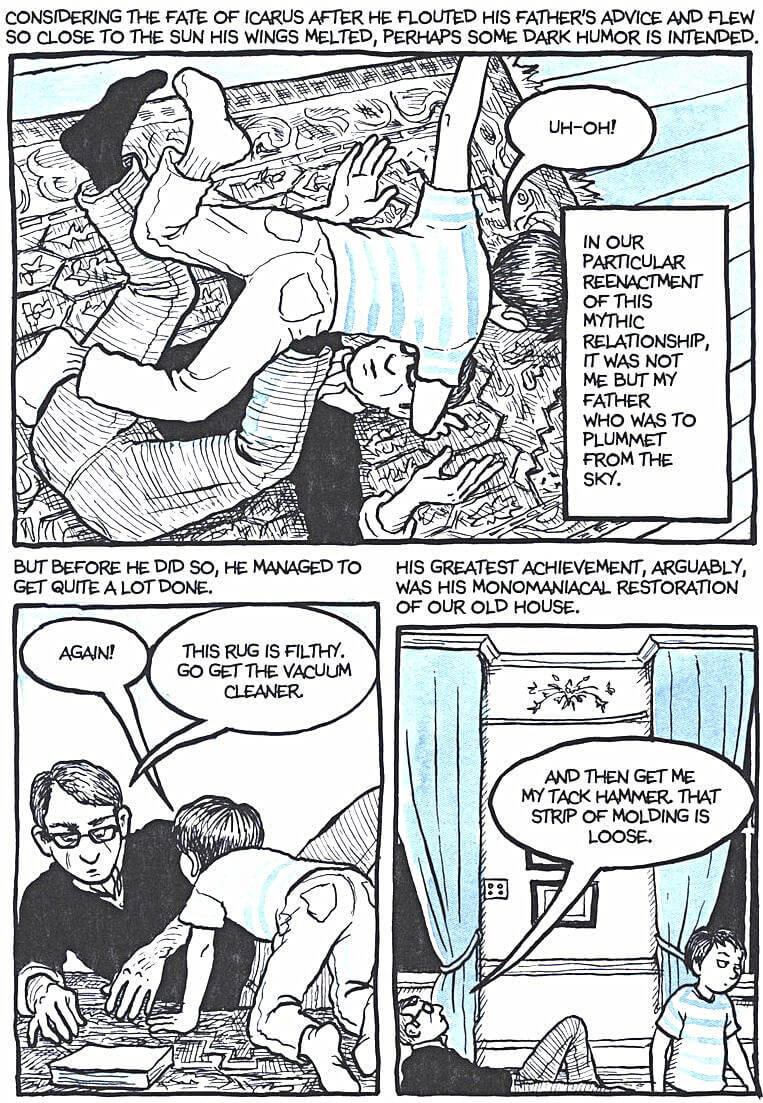 page 3 of fun home a family tragicomic graphic novel