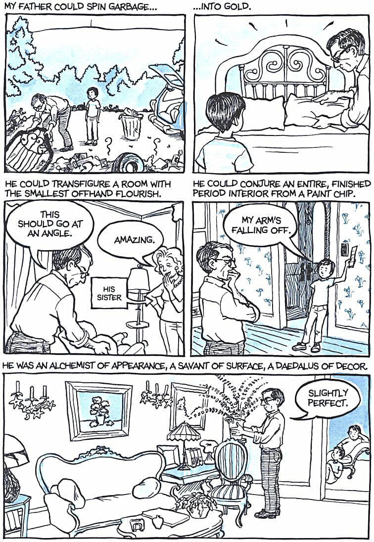 page 5 of fun home a family tragicomic graphic novel