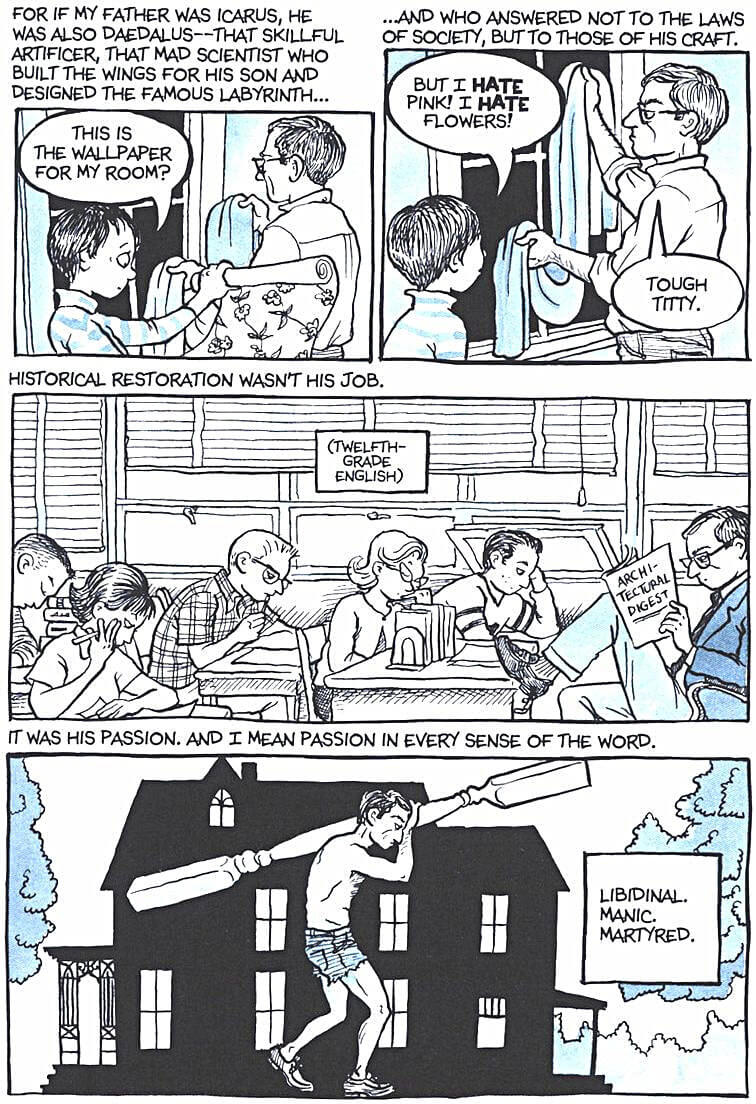 page 6 of fun home a family tragicomic graphic novel