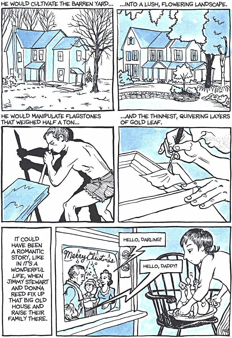 page 9 of fun home a family tragicomic graphic novel