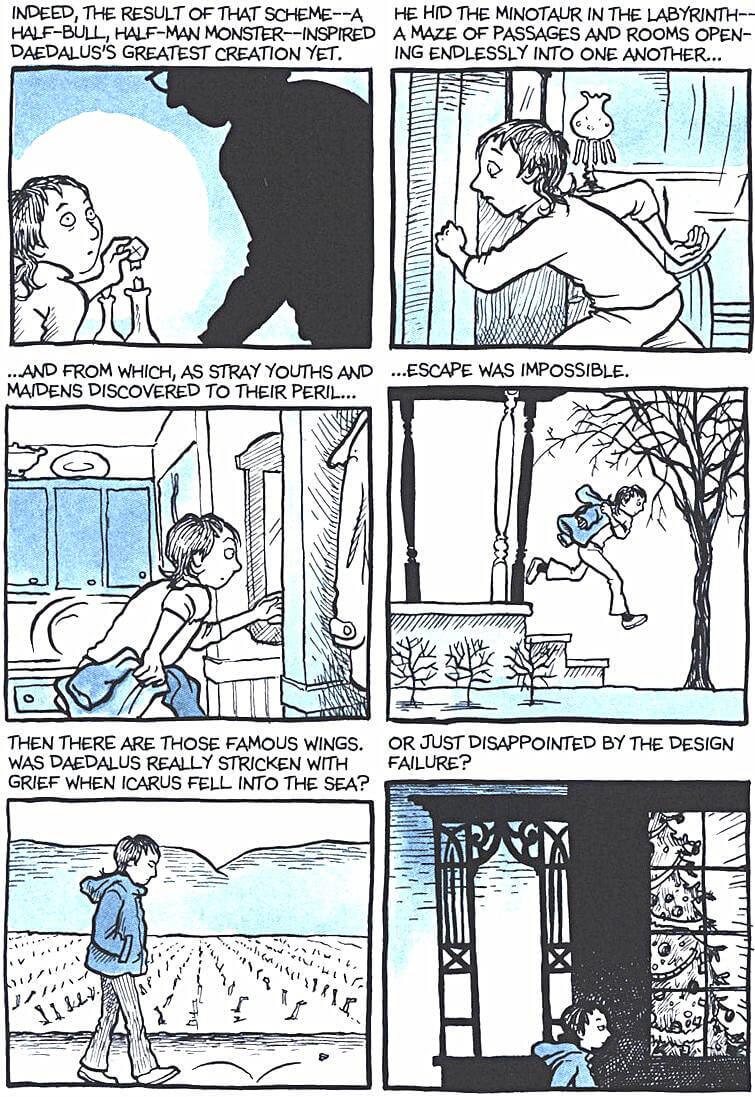 page 11 of fun home a family tragicomic graphic novel