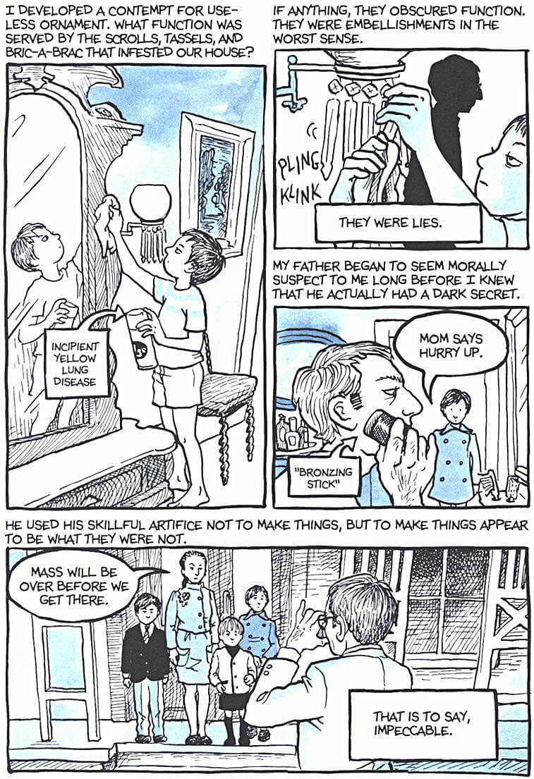 page 15 of fun home a family tragicomic graphic novel