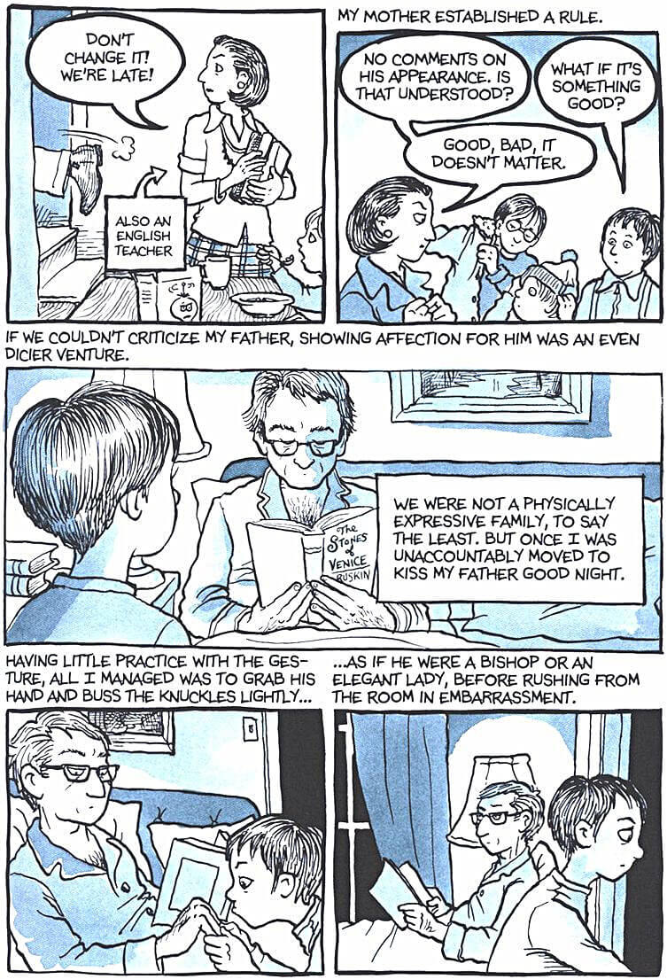 page 18 of fun home a family tragicomic graphic novel