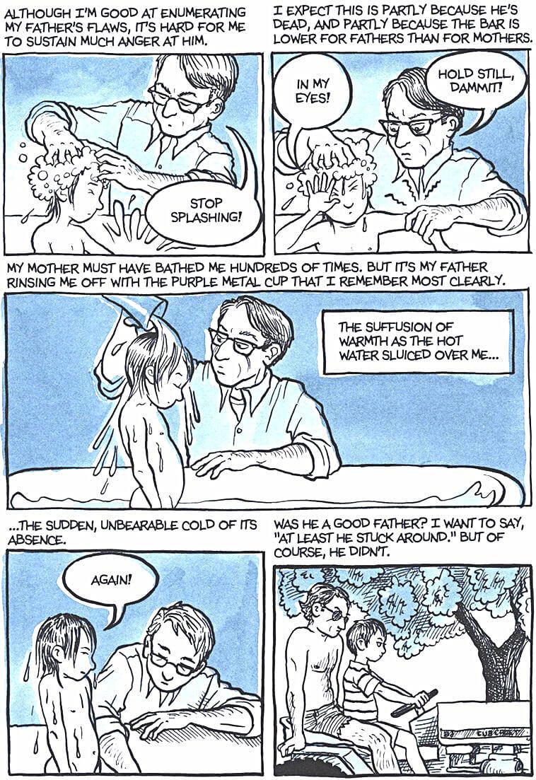 page 21 of fun home a family tragicomic graphic novel