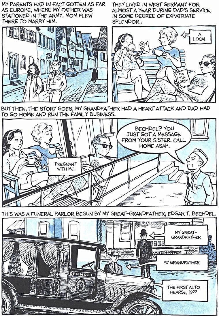 page 29 of fun home a family tragicomic graphic novel