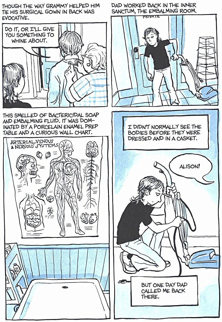 page 40 of fun home a family tragicomic graphic novel