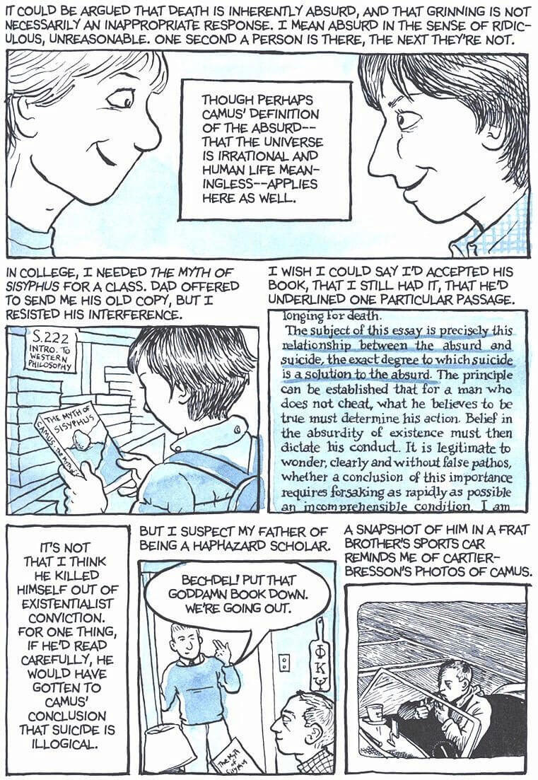 page 44 of fun home a family tragicomic graphic novel