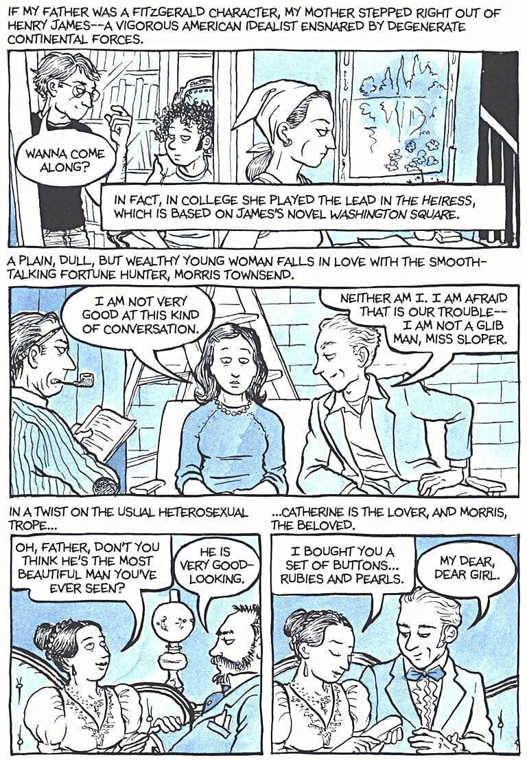 page 62 of fun home a family tragicomic graphic novel