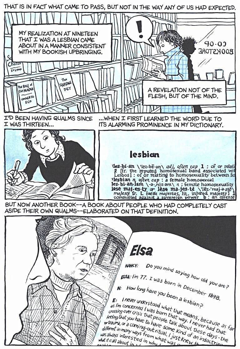 page 70 of fun home a family tragicomic graphic novel