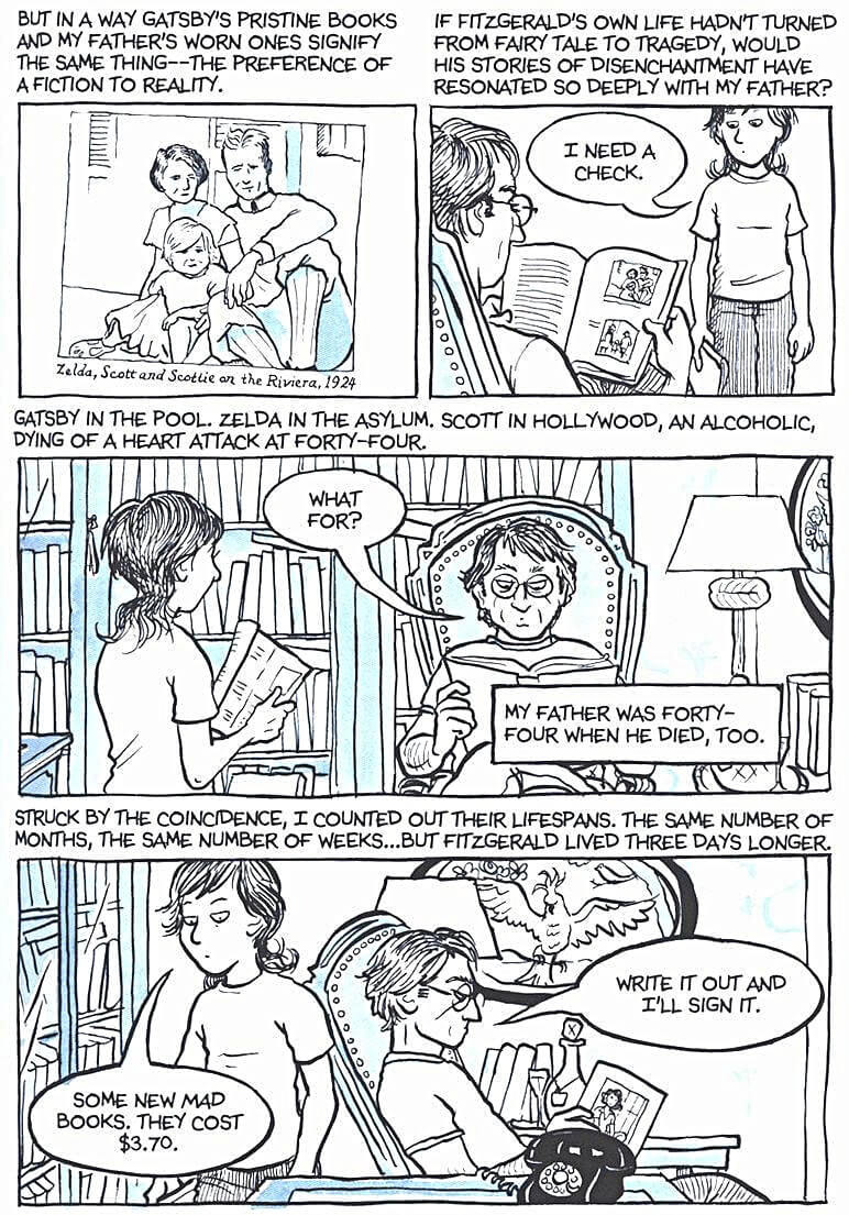 page 81 of fun home a family tragicomic graphic novel