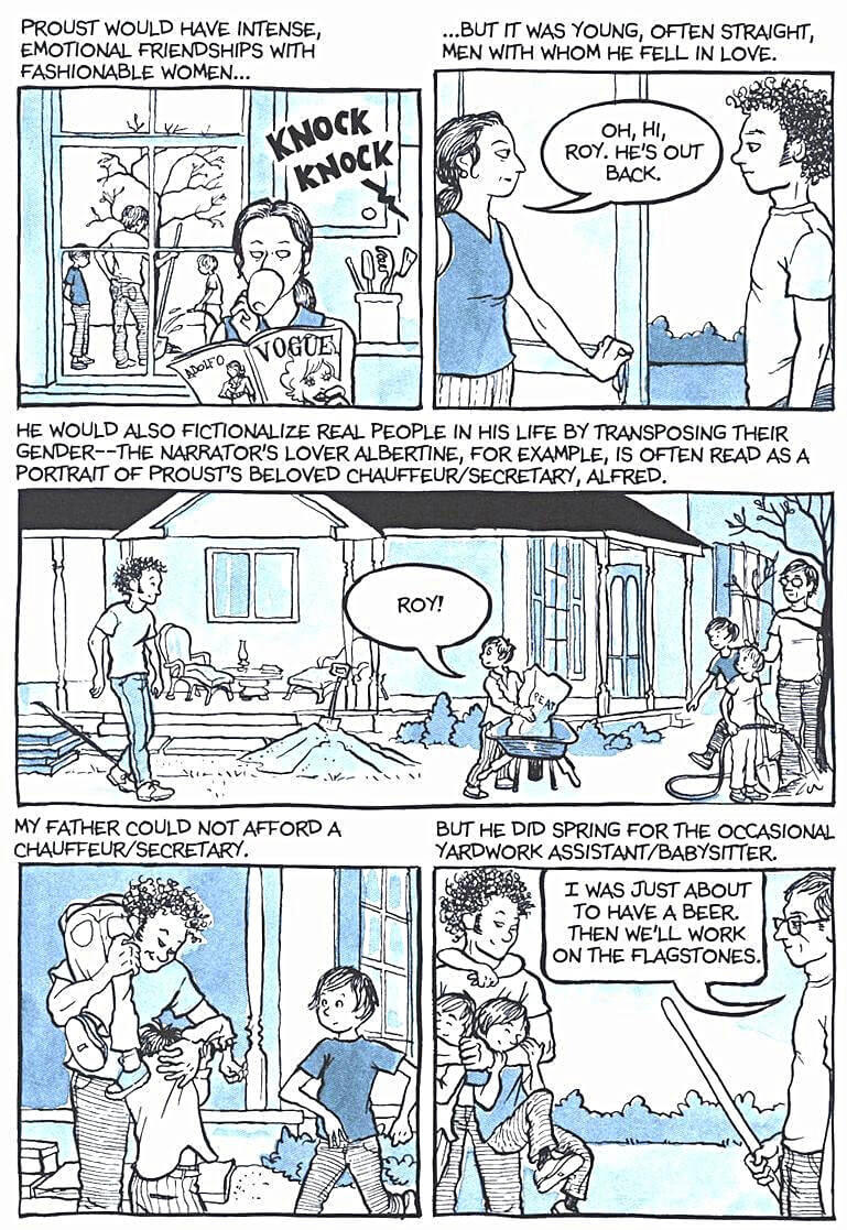 page 89 of fun home a family tragicomic graphic novel