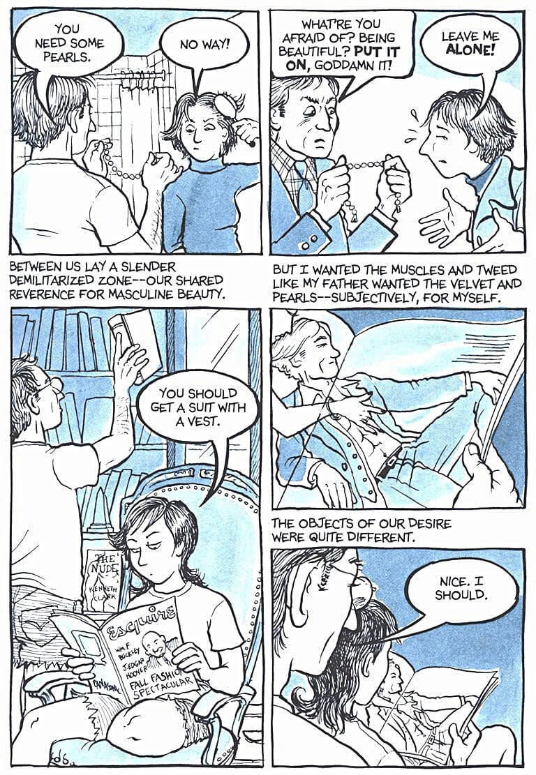 page 94 of fun home a family tragicomic graphic novel