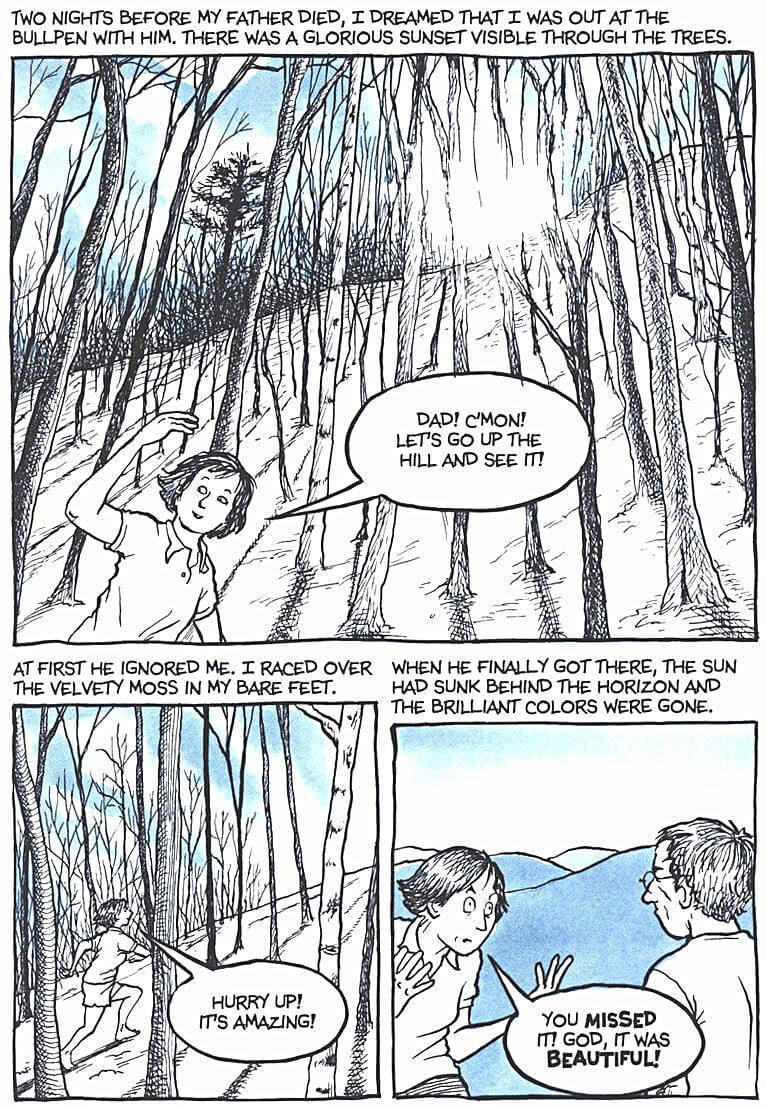 page 116 of fun home a family tragicomic graphic novel