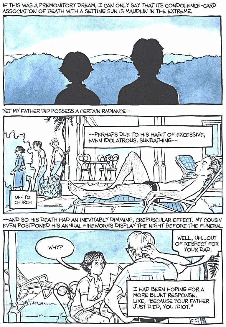 page 117 of fun home a family tragicomic graphic novel