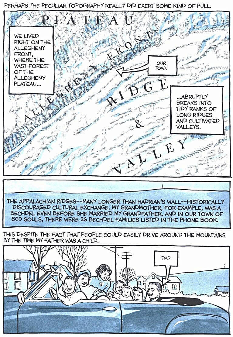 page 119 of fun home a family tragicomic graphic novel