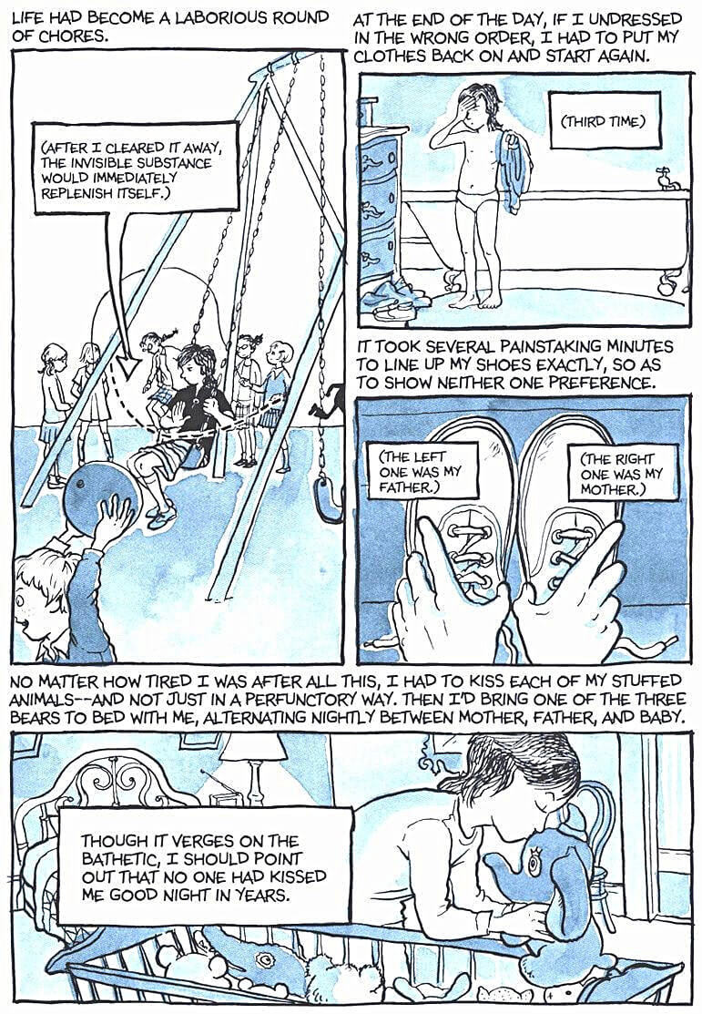 page 130 of fun home a family tragicomic graphic novel