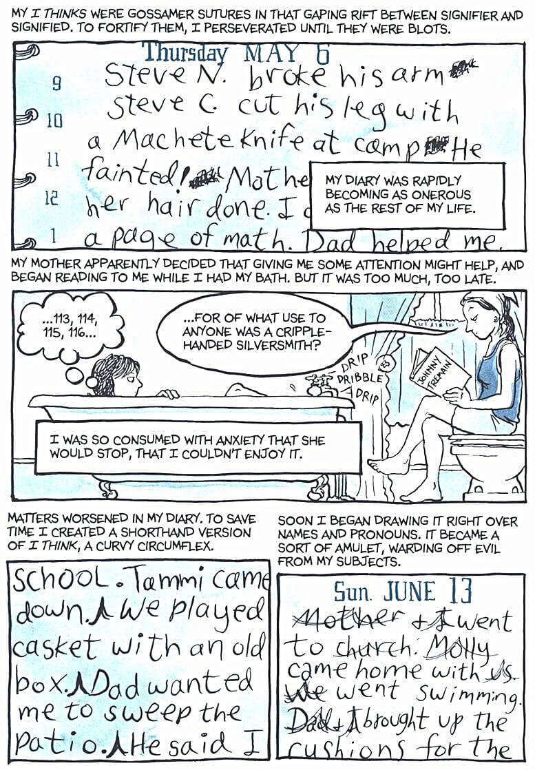 page 135 of fun home a family tragicomic graphic novel