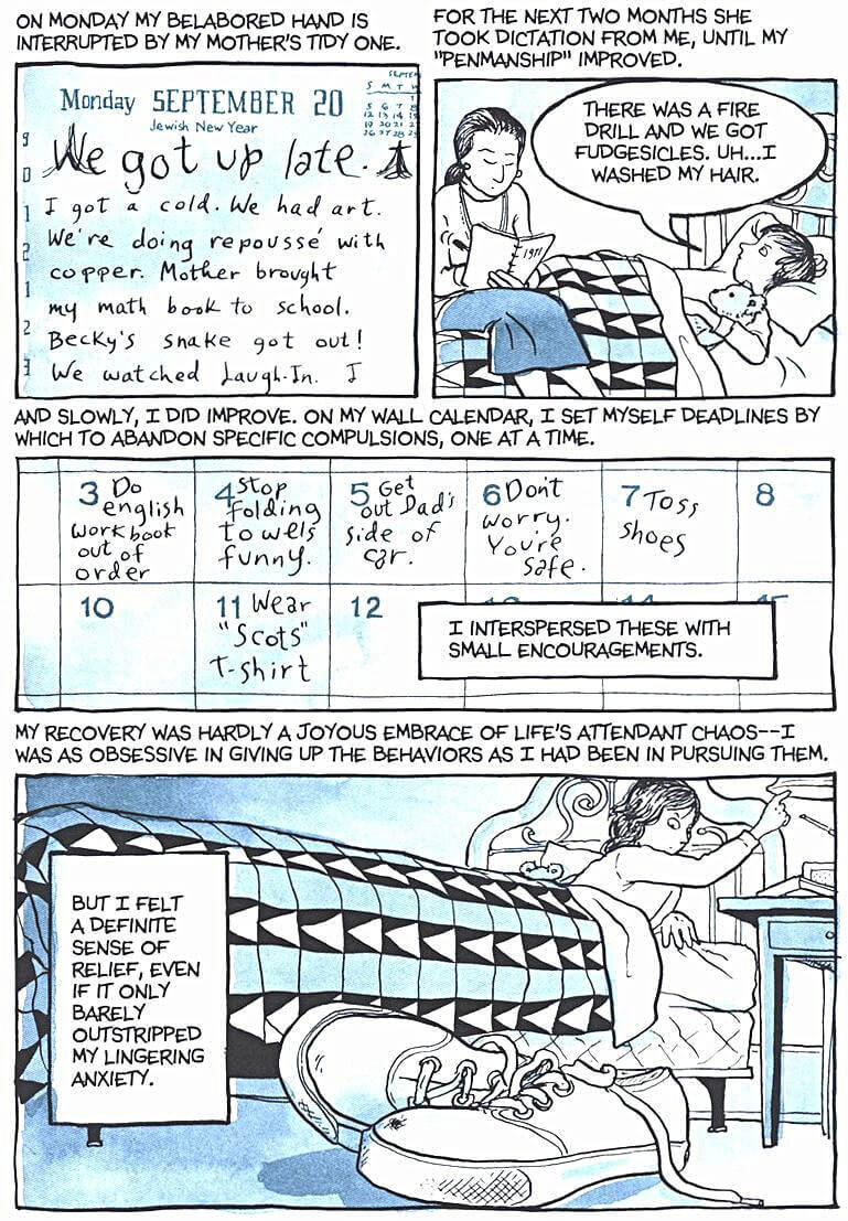 page 142 of fun home a family tragicomic graphic novel