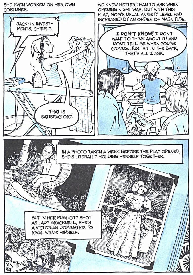 page 156 of fun home a family tragicomic graphic novel