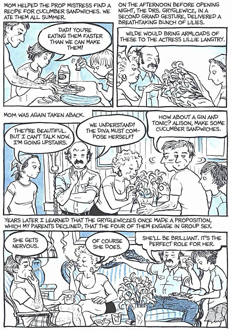 page 159 of fun home a family tragicomic graphic novel