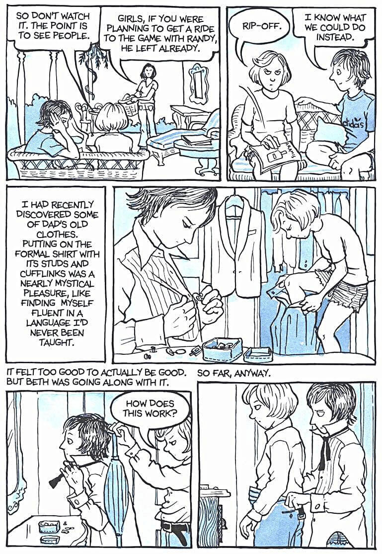 page 174 of fun home a family tragicomic graphic novel