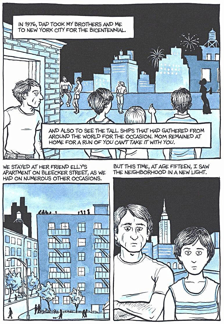 page 180 of fun home a family tragicomic graphic novel