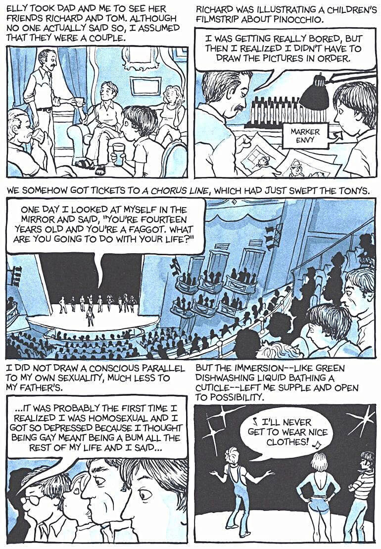 page 182 of fun home a family tragicomic graphic novel