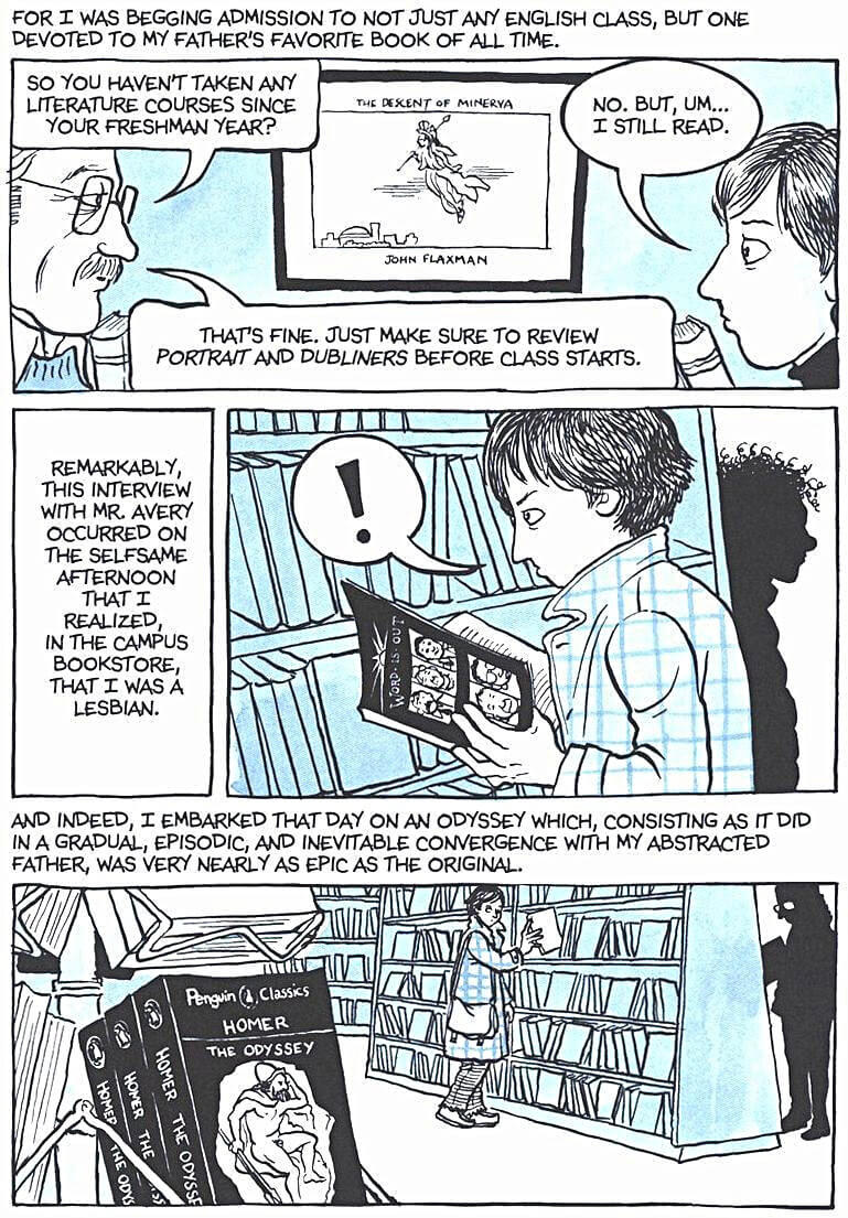 page 194 of fun home a family tragicomic graphic novel