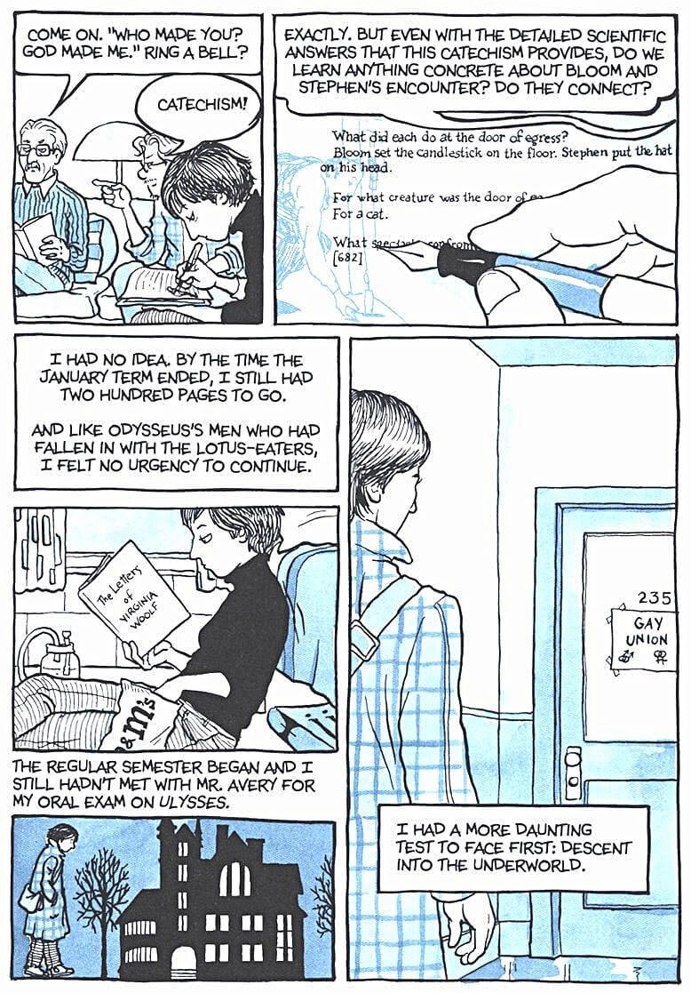 page 200 of fun home a family tragicomic graphic novel