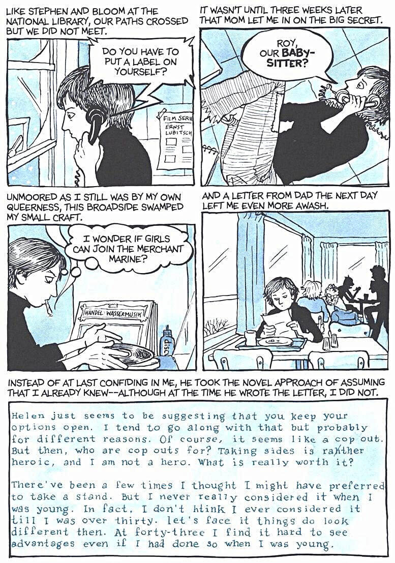 page 202 of fun home a family tragicomic graphic novel