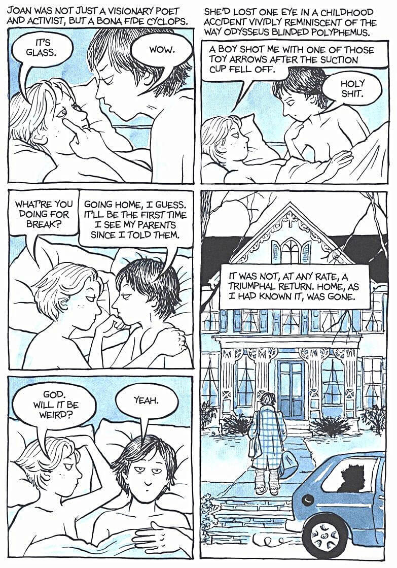 page 206 of fun home a family tragicomic graphic novel